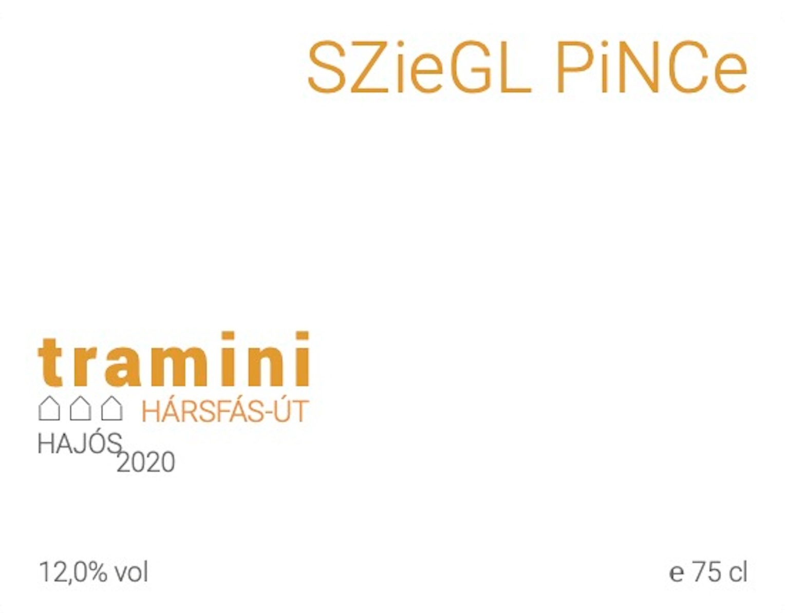 2020 Sziegl Tramini