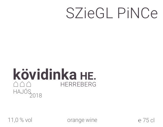 2020 Sziegl Kövidinka