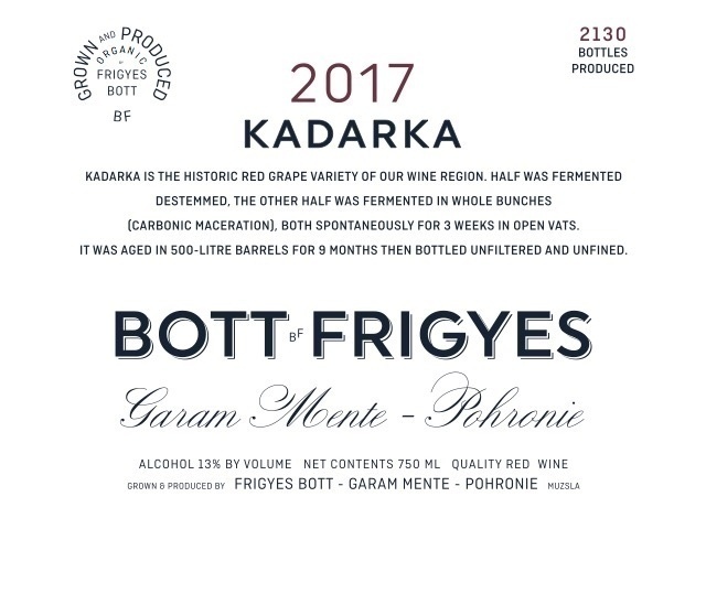 Bott FrigyesKadarka 2024