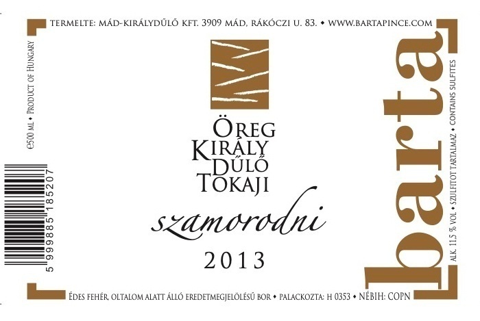 BartaSzamorodni Sweet 2015