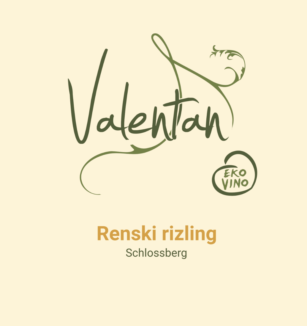 Ekološka kmetija ValentanRenski Rizling 2023